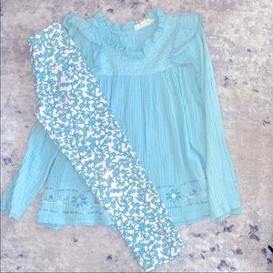 Girls jessica simpson legging outfit size 5 in EUC!!!